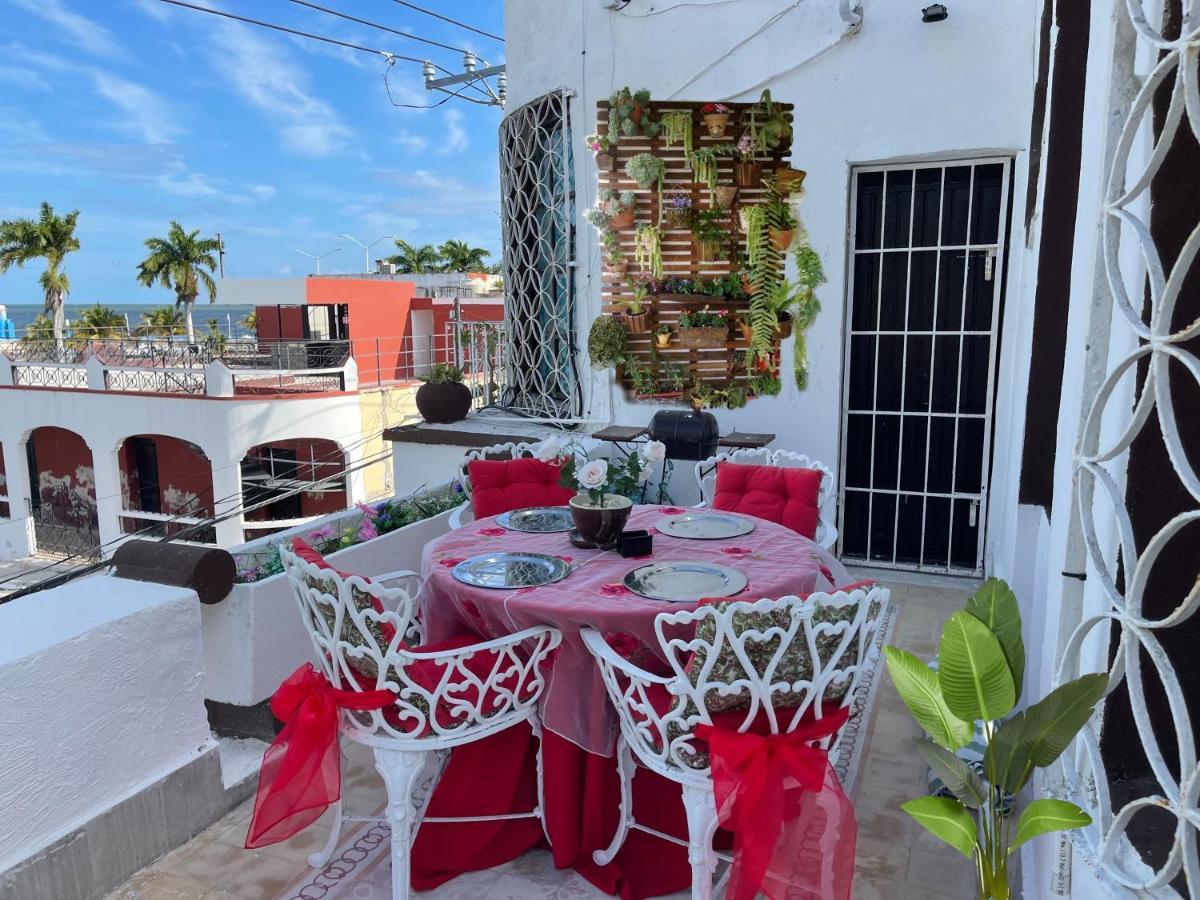 Apartamento La casa del colibrí Campeche Exterior foto